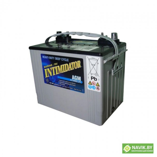 Купить тяговая аккумуляторная батарея Deka INTIMIDATOR 8A24 (AGM, 80Ah ...